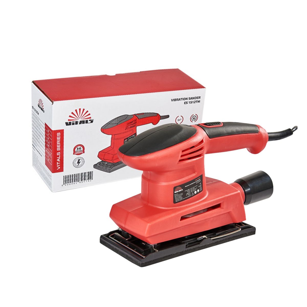 Шлифовальная вибрационная машина Vitals Es 1512TM