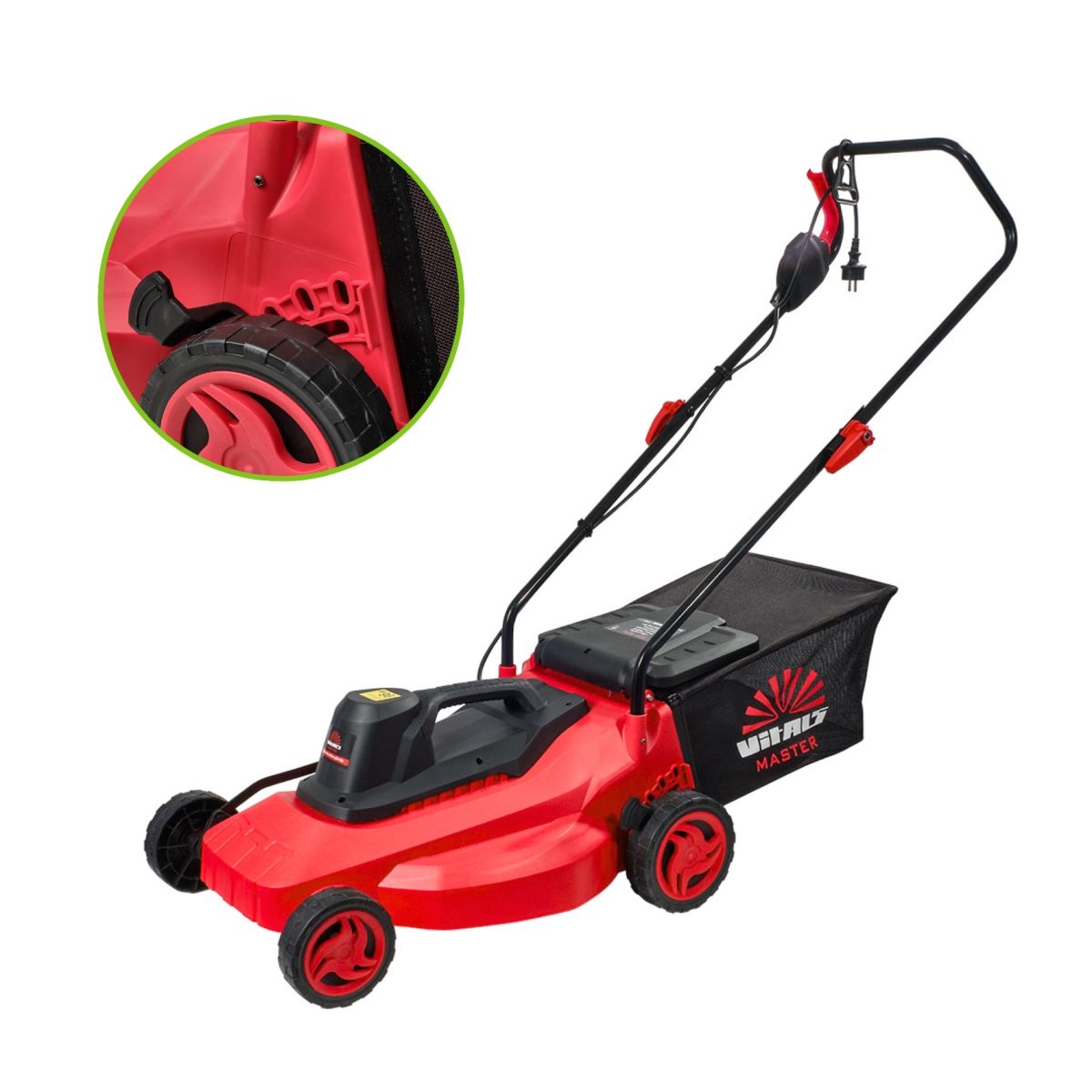 Газонокосарка електрична Vitals Master EZP-401s