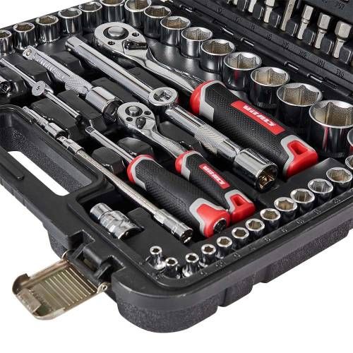 Набор торцевых головок 1/4″ и 1/2″ 94 предмета Vitals Master