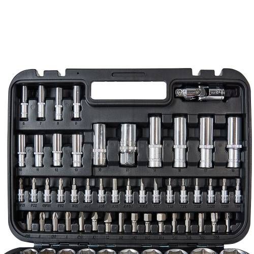 Набор торцевых головок 1/4″ и 1/2″ 94 предмета Vitals Master