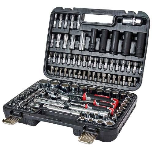 Набор торцевых головок 1/4″ и 1/2″ 111 предметов Vitals Master Impact + Superlock