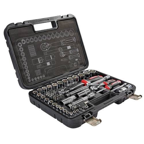 Набор торцевых головок 1/4″ и 1/2″ 73 предмета Vitals Master