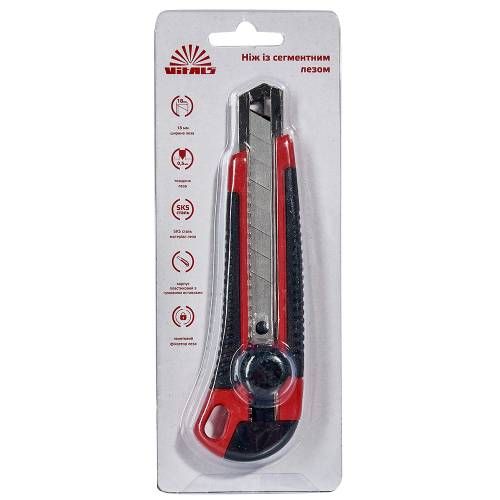 Нож сегментный 18 мм винтовой замок Vitals