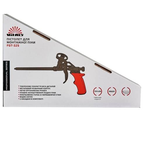 Пистолет для монтажной пены Vitals Profi FGT-325