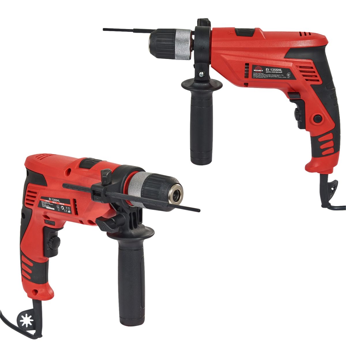 Дриль електричний Vitals Master Et 1355HL