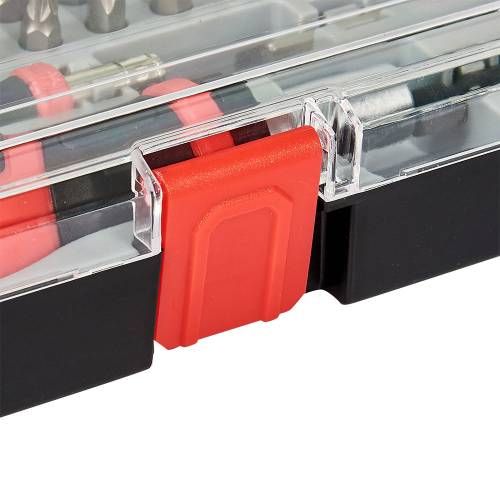 Отвертка Vitals Master с набором головок и насадок, 57 шт.