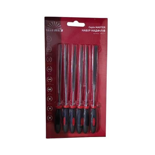 Набор надфилей 3х150 мм, 6 ед. Vitals Master
