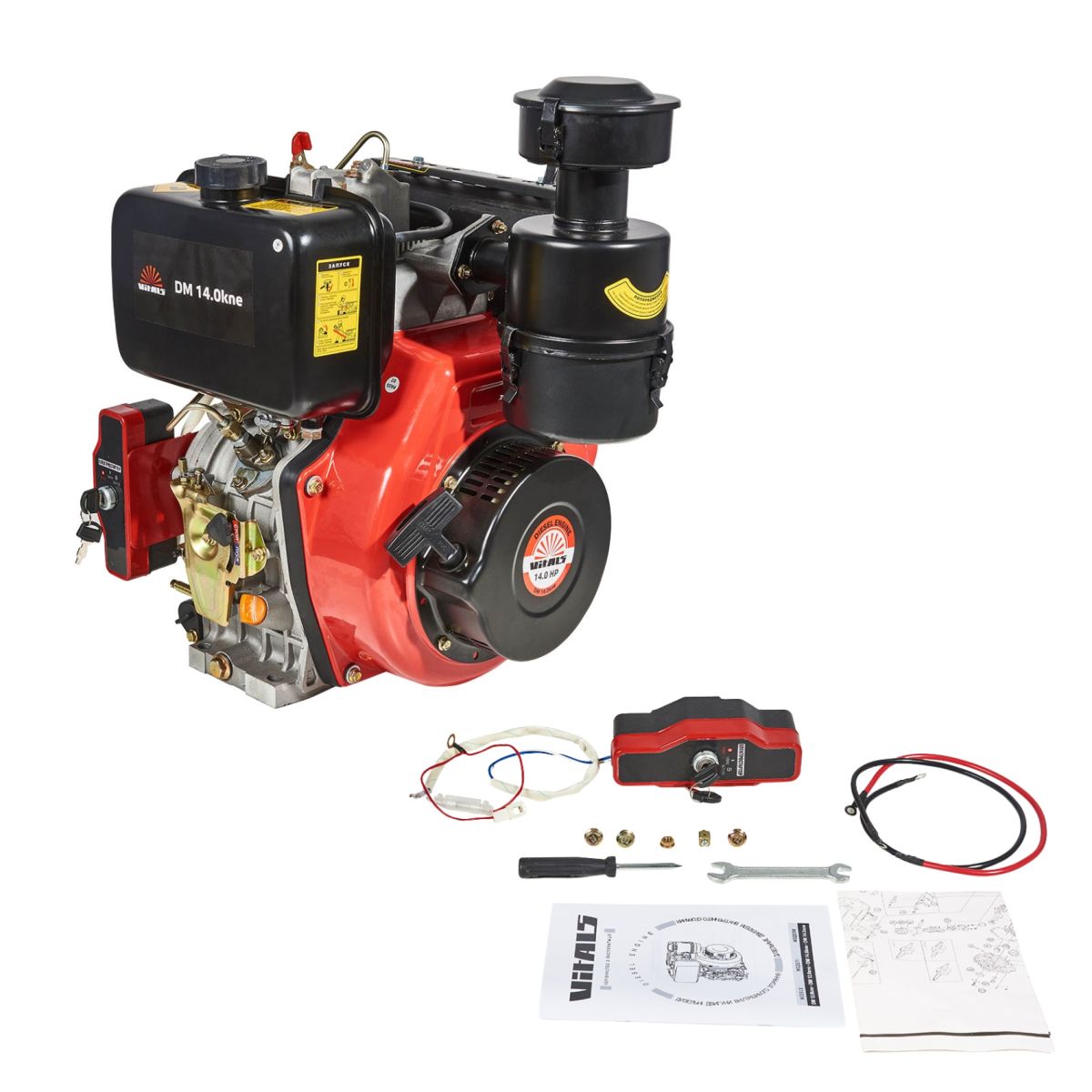 Двигyн дизельний Vitals DM 14.0kne