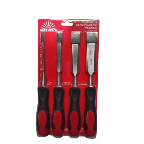 набор стамесок 4 ед. 6–12–19–25 мм Vitals Master