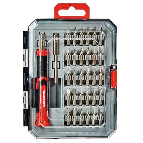 Отвертка прецизионная Vitals Master с набором битов, 32 шт.