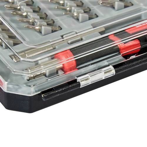 Отвертка прецизионная Vitals Master с набором битов, 32 шт.