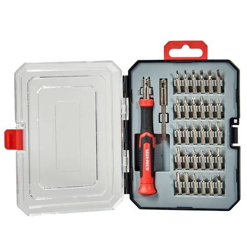 Отвертка прецизионная Vitals Master с набором битов, 32 шт.