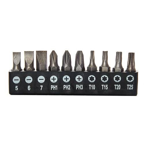 Отвертка с гибким стержнем Vitals Master, 10 бит