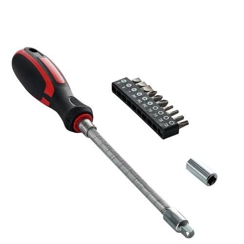 Отвертка с гибким стержнем Vitals Master, 10 бит