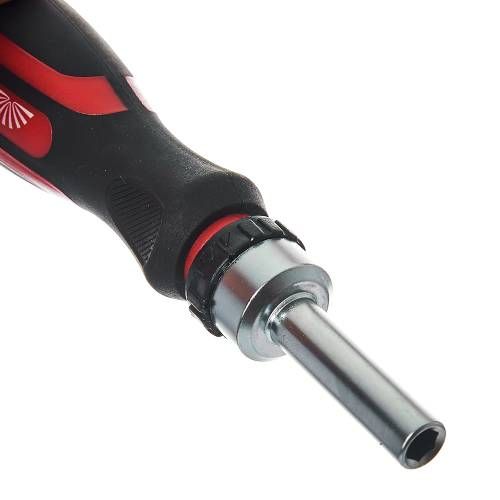 Отвертка с трещоткой Vitals Master, 7 бит