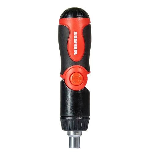 Отвертка с трещоткой и битами Vitals Master, 13 в 1