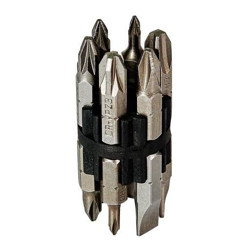 Отвертка с трещоткой и битами Vitals Master, 13 в 1