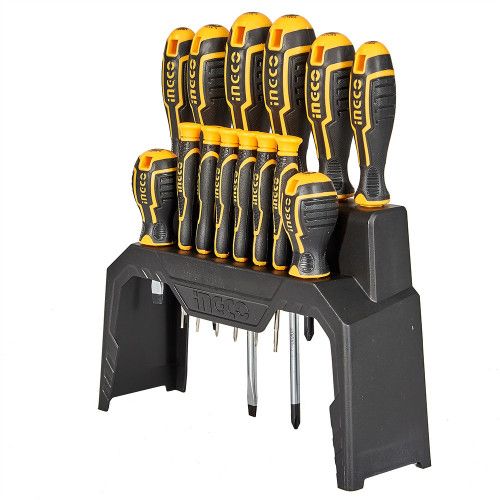 Отверточный набор, 14 шт. INGCO Super Select