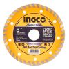 Диск алмазний турбохвиля 125×7,5×22,2 INGCO