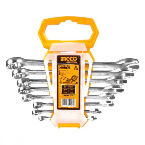 Комплект комбинированных гаечных ключей 6–19 мм INGCO INDUSTRIAL