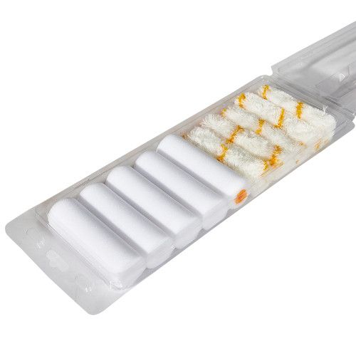 Валик с комплектом роликов, 100 мм, 12 предметов INGCO