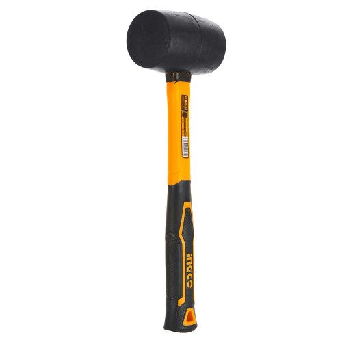 Киевлянка резиновая 450 г черная, фибергласс INGCO