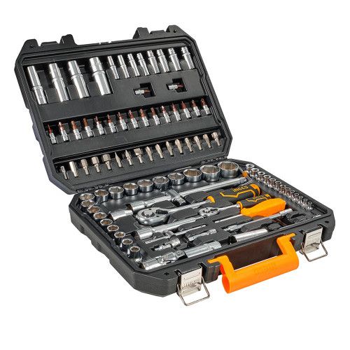 Набор головок торцевых 1/4" и 1/2" 94 предмета INGCO INDUSTRIAL 94 предмета