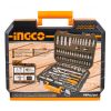 Набор головок торцевых 1/4" и 1/2" 94 предмета INGCO INDUSTRIAL 94 предмета