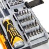 Отвертка с набором насадок и головок 33 шт.