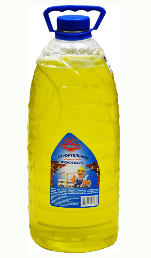 Мило рідке, будівельне, "Лимон", 5л Україна