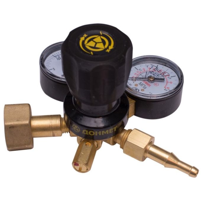 Редуктор баллонный универсальный Донмет АР-40/У-30ДМ (9 мм, Ar/CO2) (013.000.00)