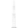Лестница алюминиевая 3-х секционная LADDER STANDARD (3х9 ступенек) (190-9309)