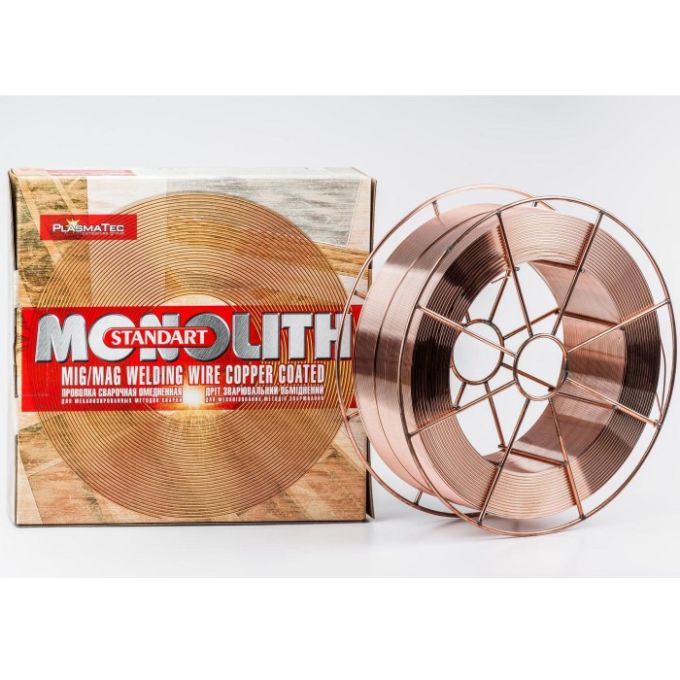 Сварочная проволока PlasmaTec Standart Monolith (G3Si1) (1.2 мм, 18 кг)