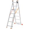 Лестница алюминиевая 3-х секционная BLUETOOLS (3х7 ступеней) (160-9004)