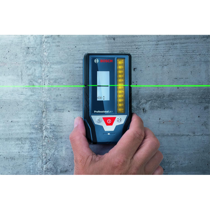 Аккумуляторный приемник для лазеров Bosch LR 7 (50м) (0601069J00)