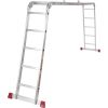 Драбина-трансформер алюмінієва Квітка PRO HD (4х5 сходинок) (110-9605)