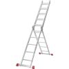 Драбина-трансформер алюмінієва Квітка PRO HD (4х5 сходинок) (110-9605)