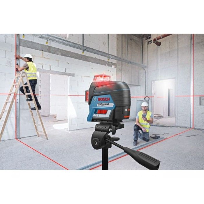 Лазерный нивелир Bosch GLL 3-80 C+BM1+LR7 (120 м) (0601063R05)