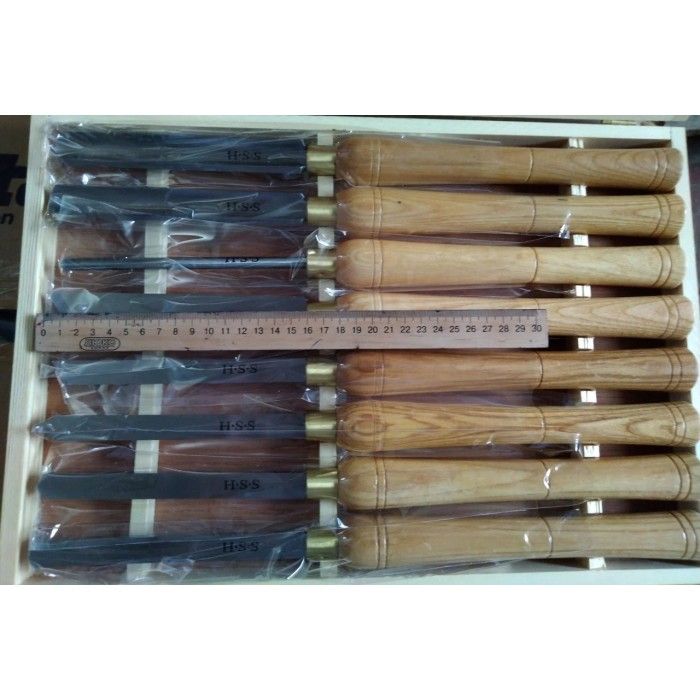 Набір токарних різців по дереву Holzstar (8 шт.) (5931011)