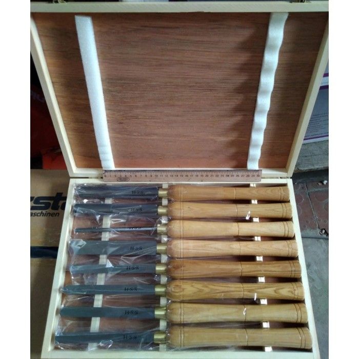 Набір токарних різців по дереву Holzstar (8 шт.) (5931011)