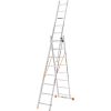 Лестница алюминиевая 3-х секционная BLUETOOLS (3х8 ступенек) (160-9005)