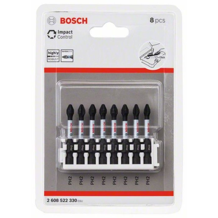 Ударная бита Bosch PH2 Impact Control (50 мм) (2608522330)