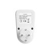 Реле захисне в розетку з цифровим дисплеєм HLP02-EU