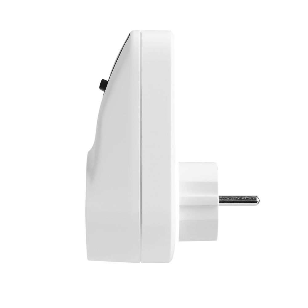 Реле захисне в розетку з цифровим дисплеєм HLP02-EU