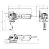Угловая шлифмашина Metabo W 9-125 QUICK (0.9 кВт, 125 мм)