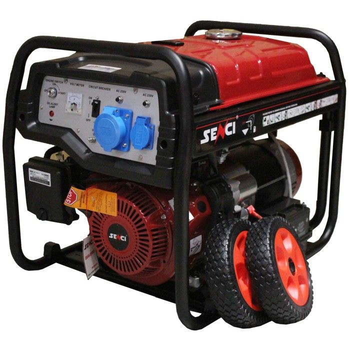 Бензиновий генератор SENCI SC15000E + олива (8 кВт)