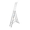 Лестница алюминиевая 3-х секционная BLUETOOLS Expert (3х9 ступеней) (160-9026)