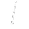 Лестница алюминиевая 3-х секционная BLUETOOLS Expert (3х9 ступеней) (160-9026)