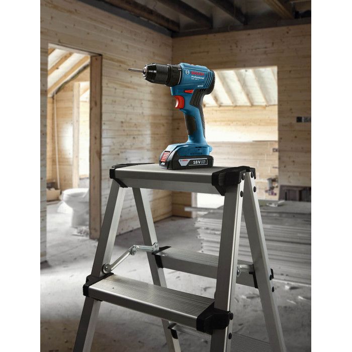 Акумуляторний шуруповерт Bosch GSB 185-LI Professional (18 В, 2х2 А*год, 50 Н*м) (06019K3100)