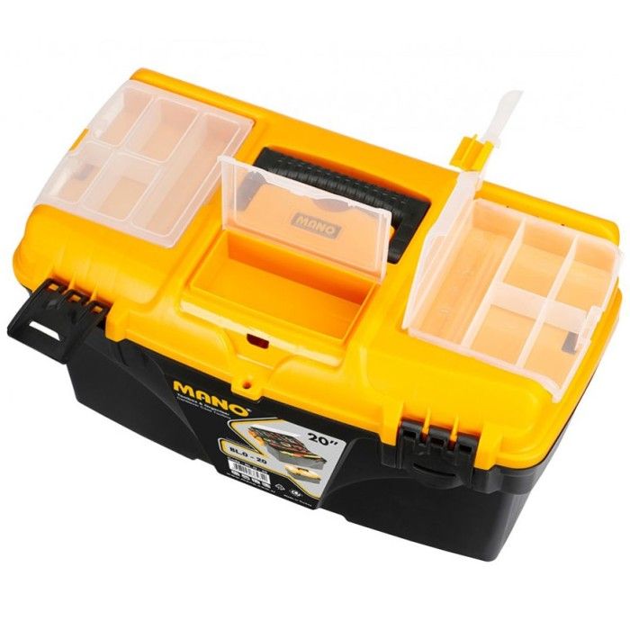Ящик для інструменту з органайзером і полицями MANO BL.O-20 (510x290x280 мм)